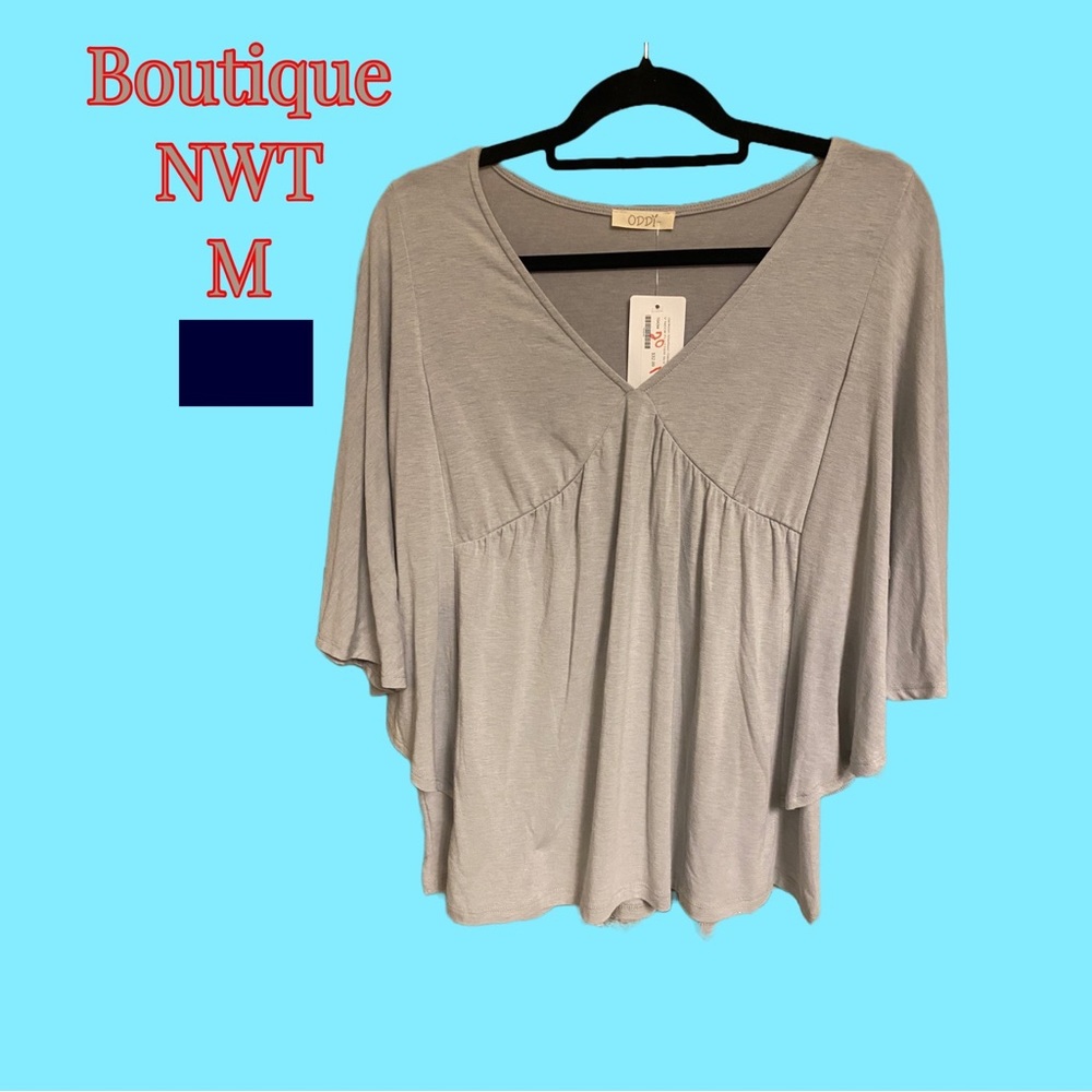 Cute Light Sage Boutique Top
